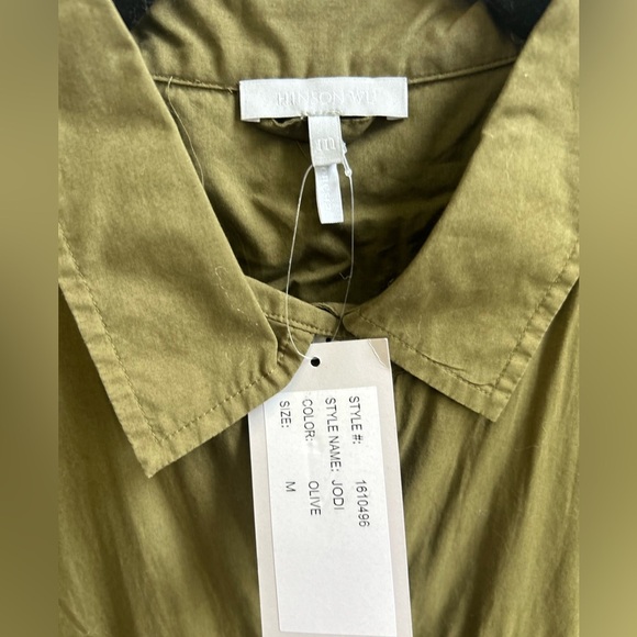 Hinson wu NWT sleeveless shirt dress minimalist luxury designer laganlook medium - Picture 4 of 7